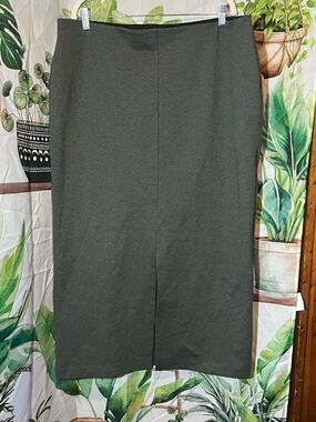 1XL JOE FRESH maxi dark grey skirt ❤️🙌NWT